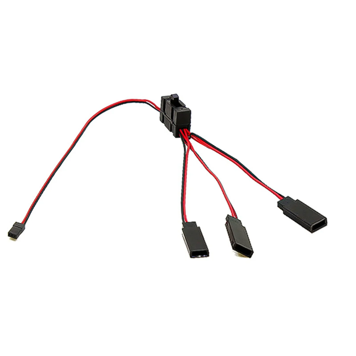 A77I 3PCS RC Servo Verlängerung 1 bis 3 Y Draht Kabel LED Licht Control Power Schalter für JR Futaba RC Modell