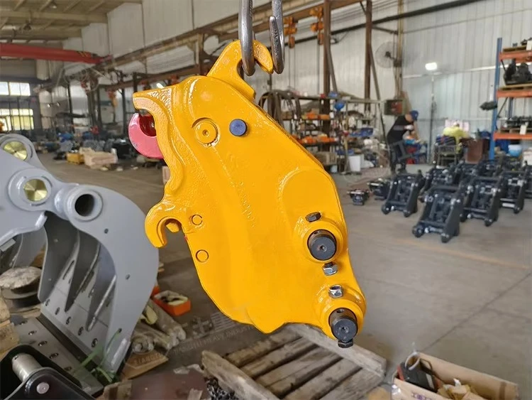Triple Locking Mini Excavator Quick Change Hitch Quick Coupler Excavator Attachments