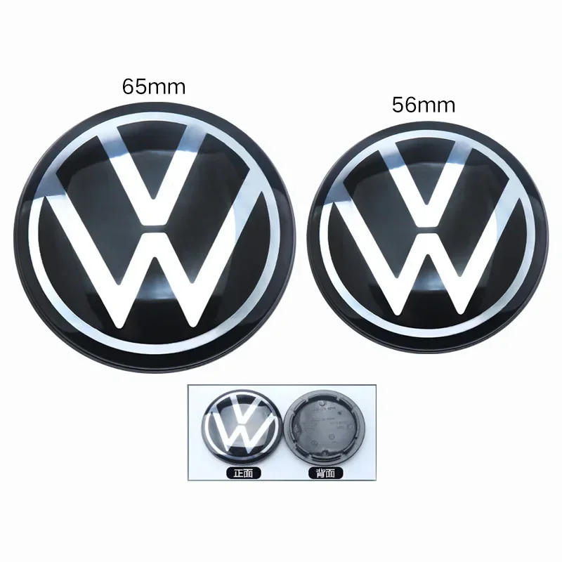 Pegatina para coche VOLKSWAGEN VW, 4 piezas, adecuada para nuevas cubiertas de ruedas Volkswagen: New Lavida, Passat, Tacqua, Tiguan L - Mirror Fini