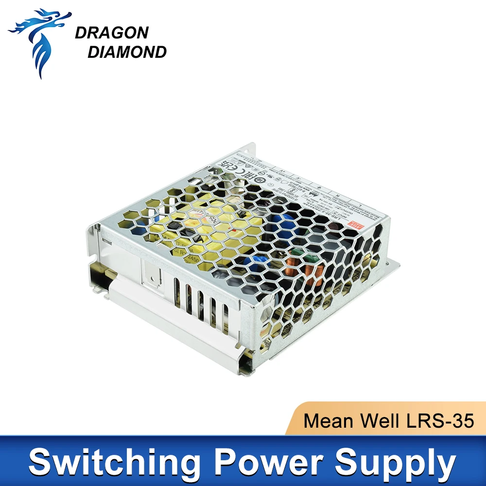 يعني حسنا LRS-35 سلسلة LRS-35 تحويل التيار الكهربائي 35W 5V 7A