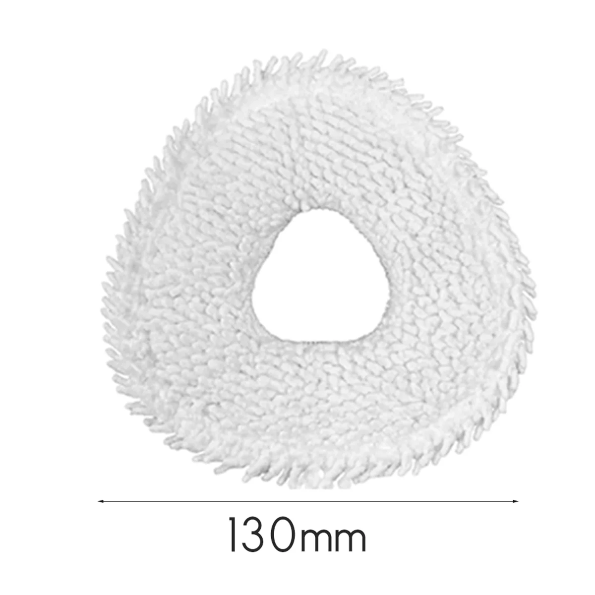 8 Pcs Mop Pads Replacement for Narwal J3 Robot Vacuum Parts Accessories Reusable Microfiber Cloth Wipe Cleaning Kit