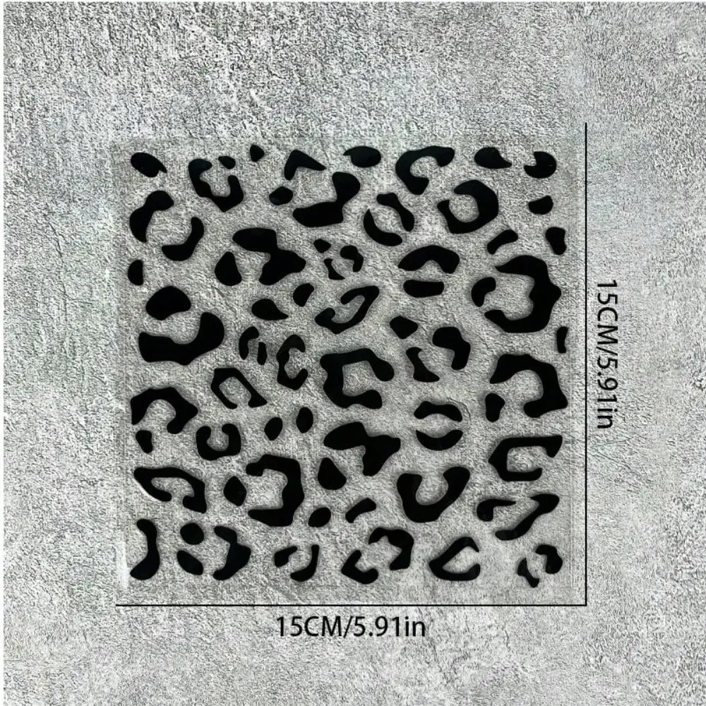 Leopard Mirror Vinyl Decal 4
