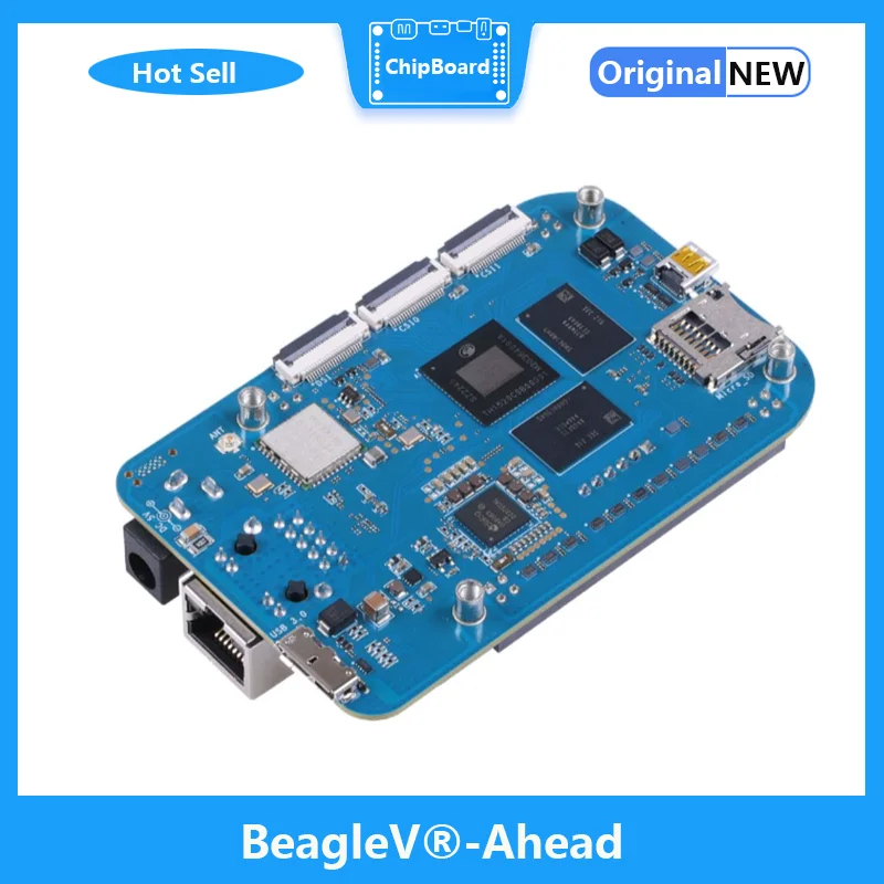 Imagem -04 - Beaglev-beaglev®aceleração Ahead ai Tops 2.4g Wi-fi Bluetooth 5.2 Ethernet Mikrobus 2x Csi 1x Hdmi 1x Dsi