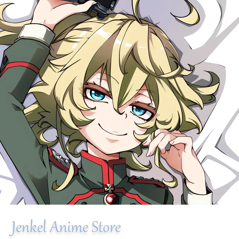Dakimakura Tanya Anime Pillowcase Life-size Double-sided Print Body Pillow Cover