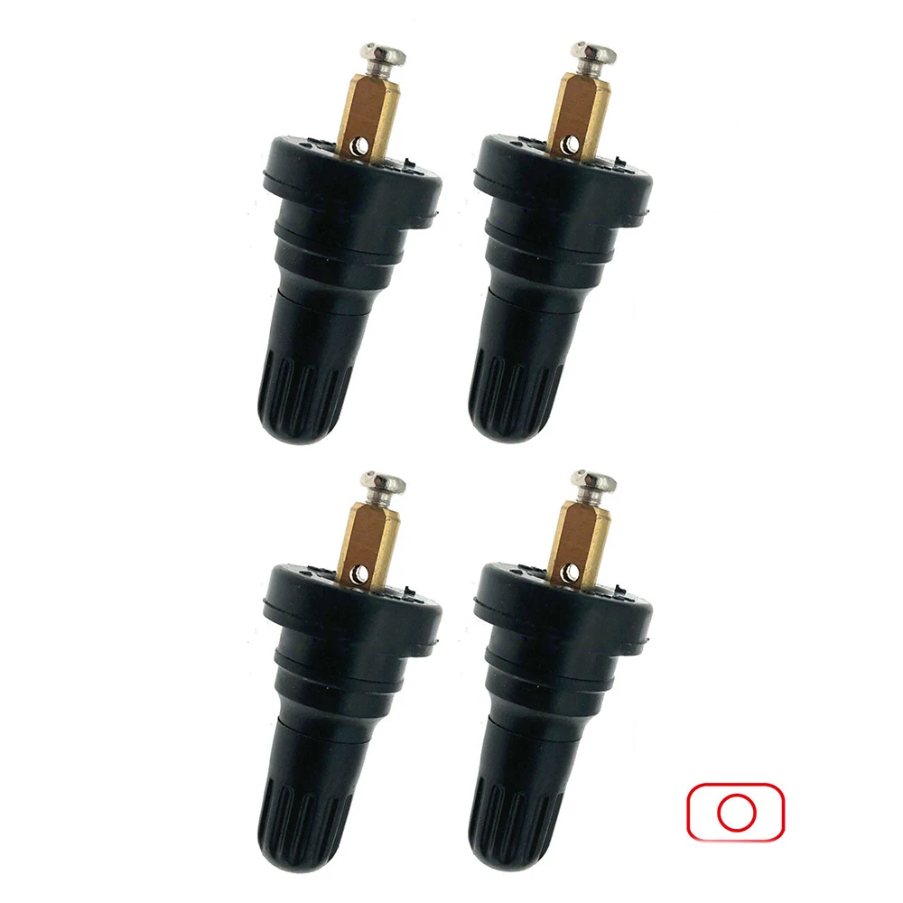 Valve de capteur de pression des pneus courte TPMS, mamelon de roue à disque sans chambre à air, mamelon en caoutchouc droit pour TPMS