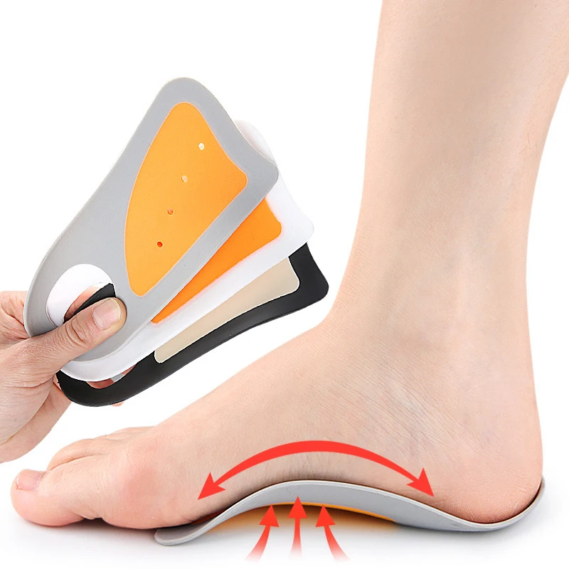 1 Pair Ultra Thin Anti Slip Heel Patch TPR Drooping Insole with Shock Absorption Soft Rebound for Men Women Shoe