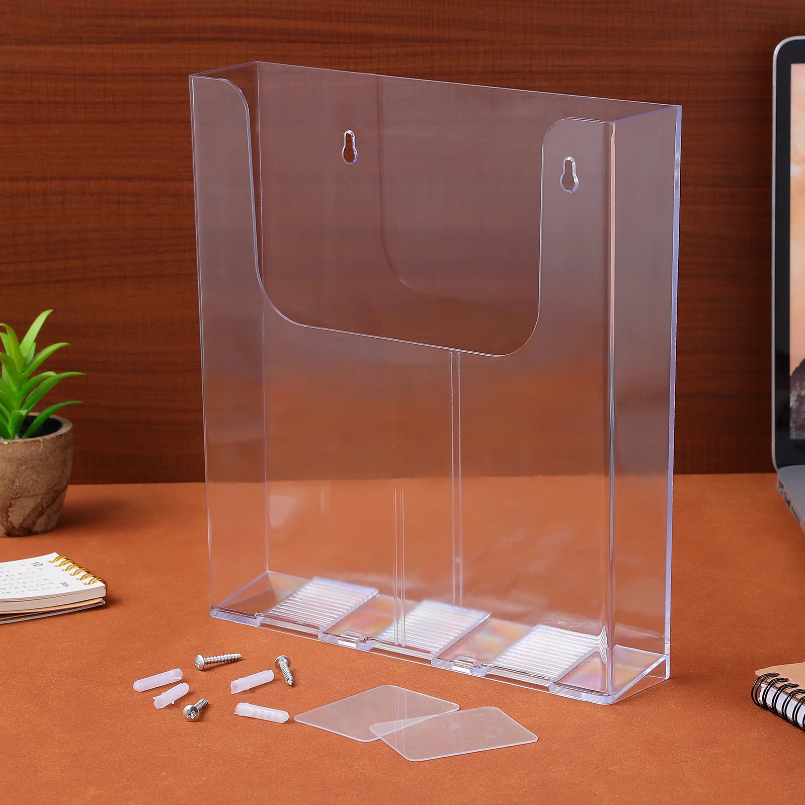 Настенное крепление, акриловый держатель для брошюр