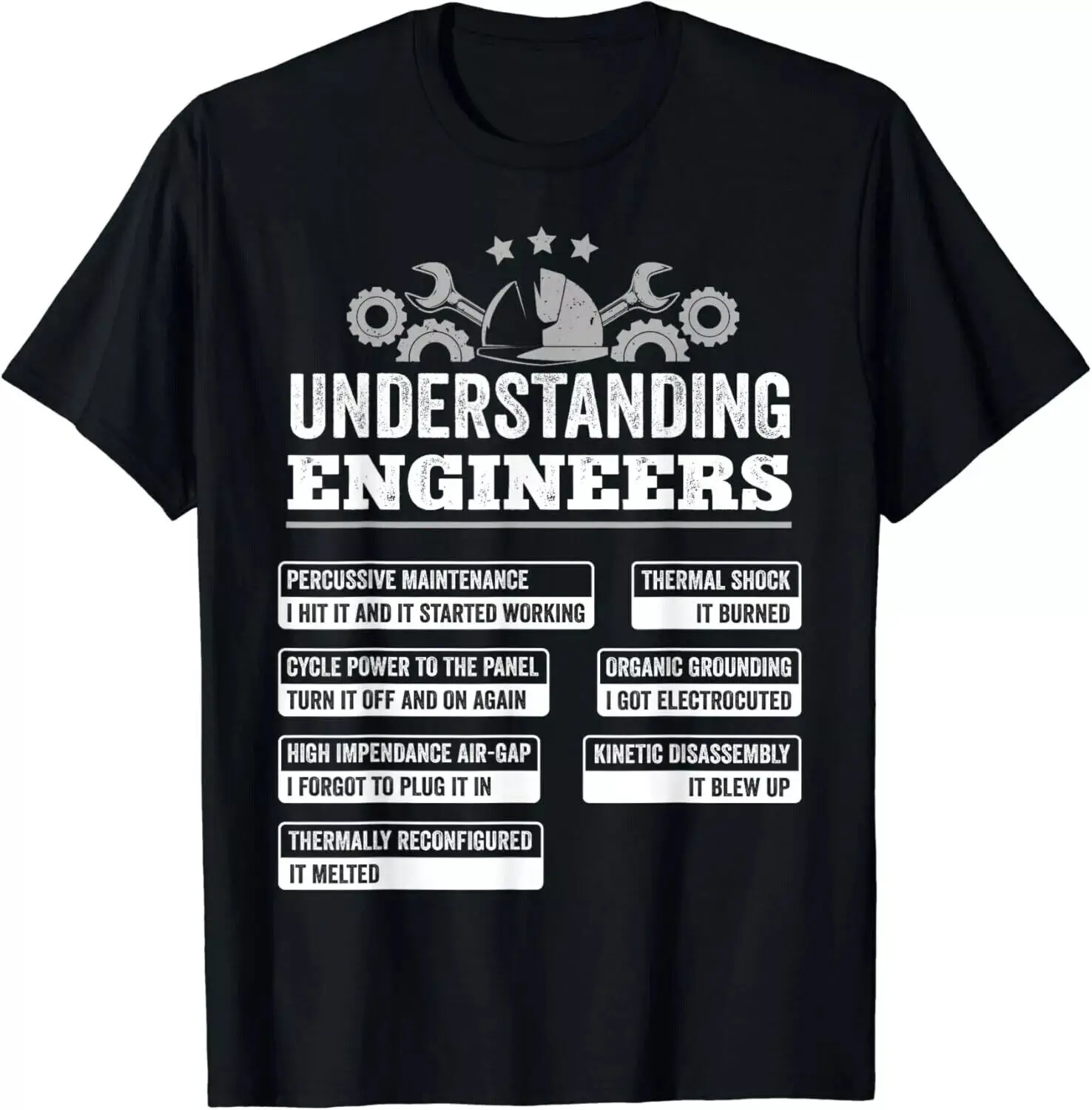 Understanding Engineers Funny Mechanical Engineering Gift Unisex T-Shirt