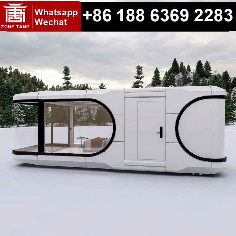 Space Capsule House Garden Houses High Quality Moisture Proof Economic Prefabricated Houses Luxury Eco-Friendliness Prefab Homes