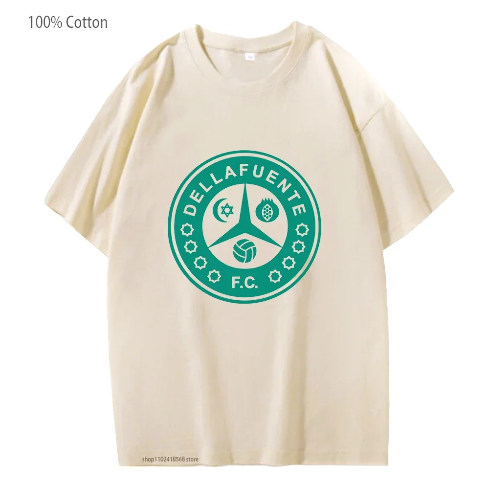 

Corales Dellafuente FC T-Shirts Tiles Mobile Case Tshirt 100% Cotton Summer Men Tees Women Clothing Male Tops Graphic T Shirts