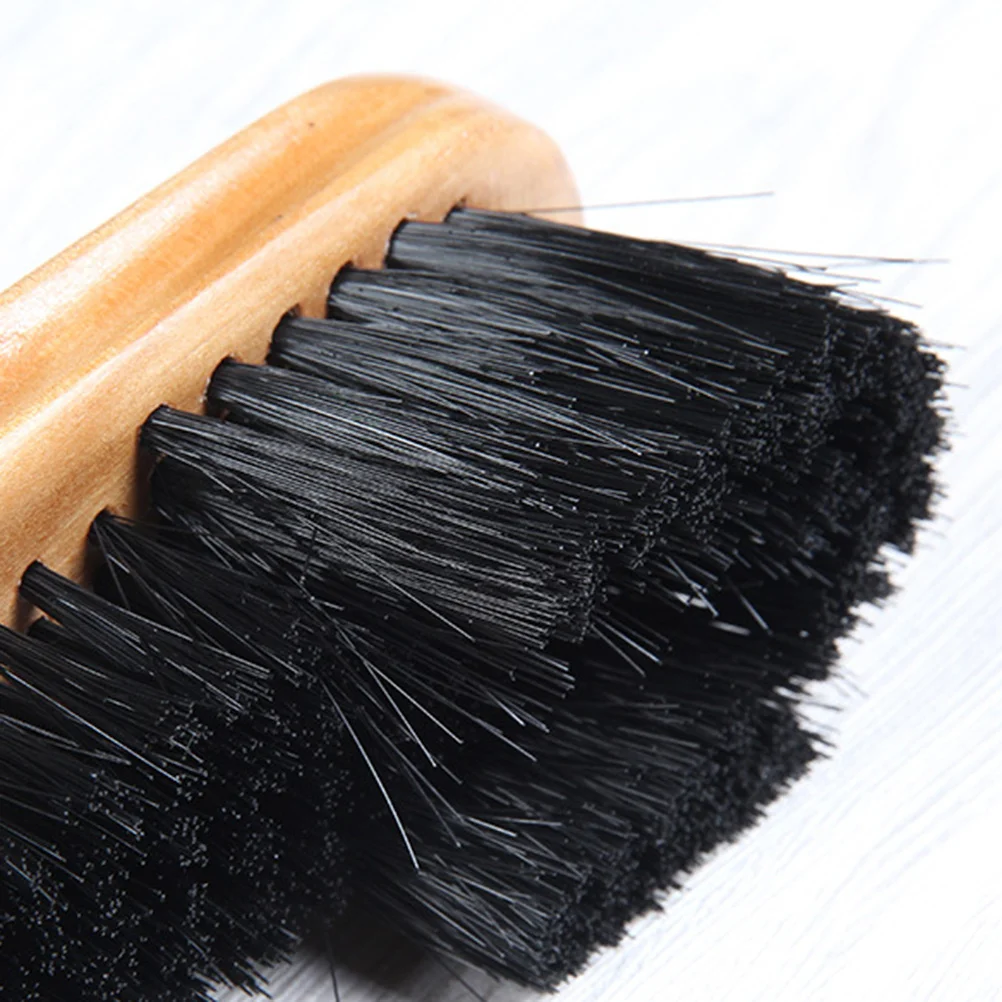 

9 Inch Pool Table Brush Natural Wood Handle Billiard Accessories Deep Clean Bristles Long Wide Grip Handle for Table Rail Corner