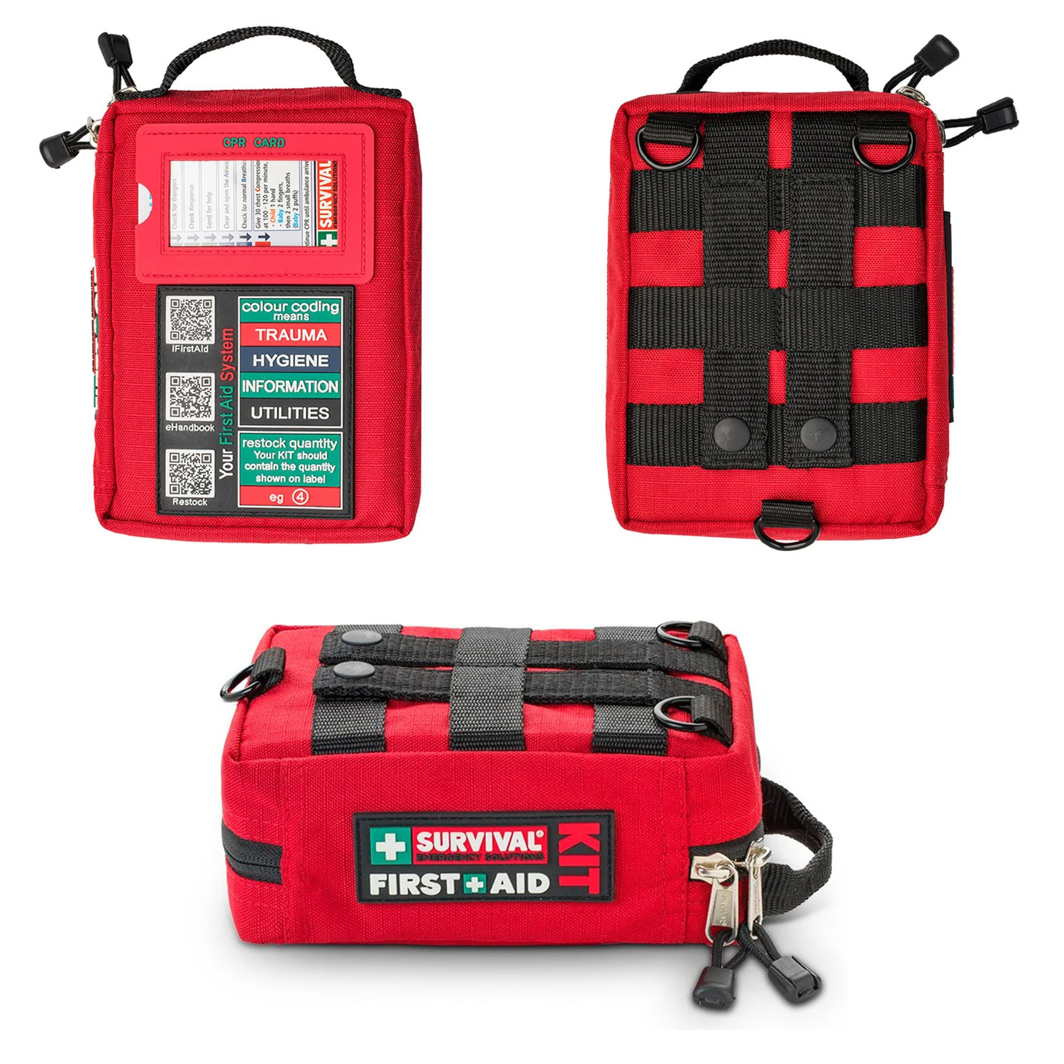 Imagem -03 - Bolsa Vazio de Primeiros Socorros para Esportes ao ar Livre Kits Portáteis de Primeiros Socorros Bolsa de Armazenamento Médico Kits de Sobrevivência de Emergência Trauma Care