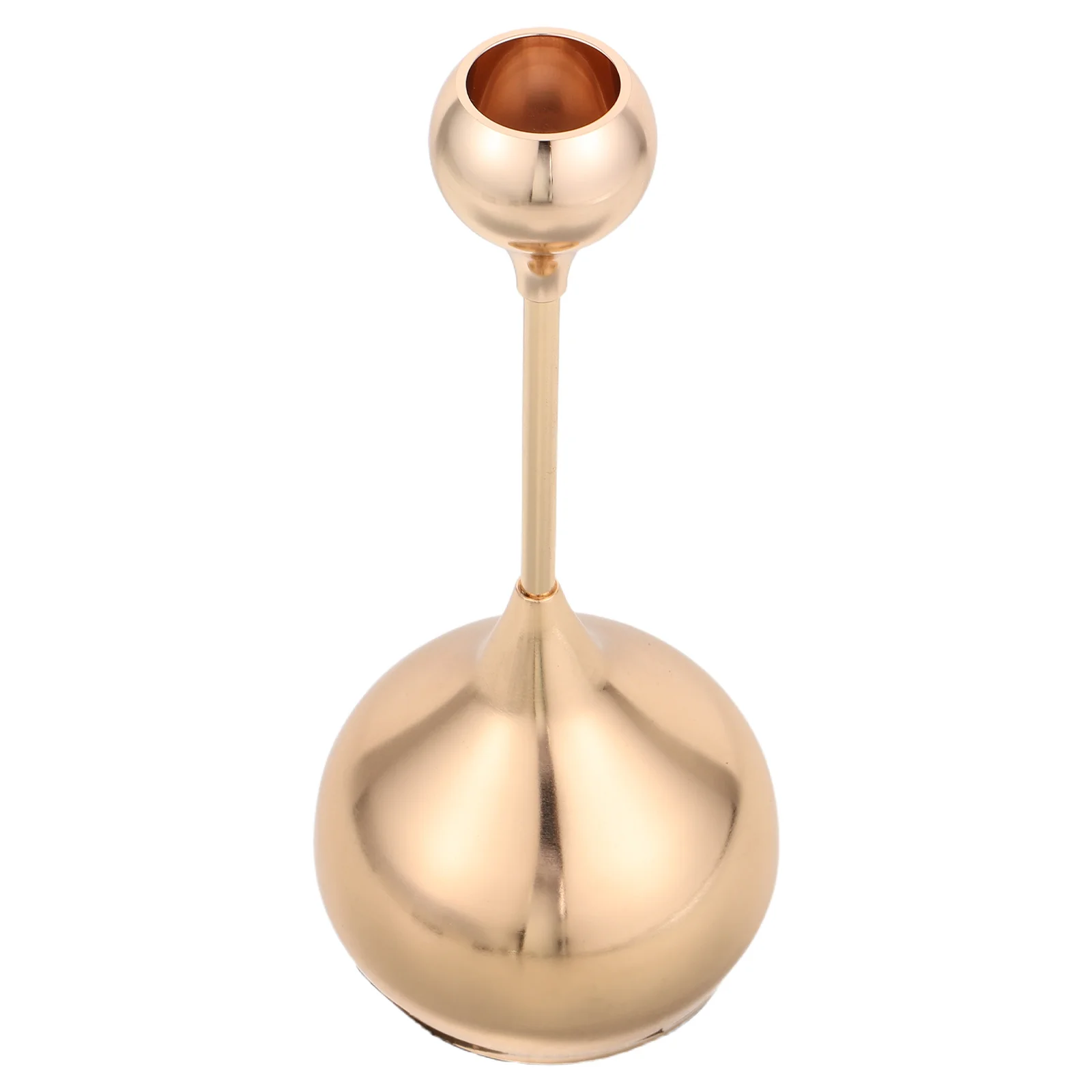 

Candlestick Holder for Dining Table Centerpieces Elegant Metal Water Drop Shape Romantic Stand Wedding Dining Room