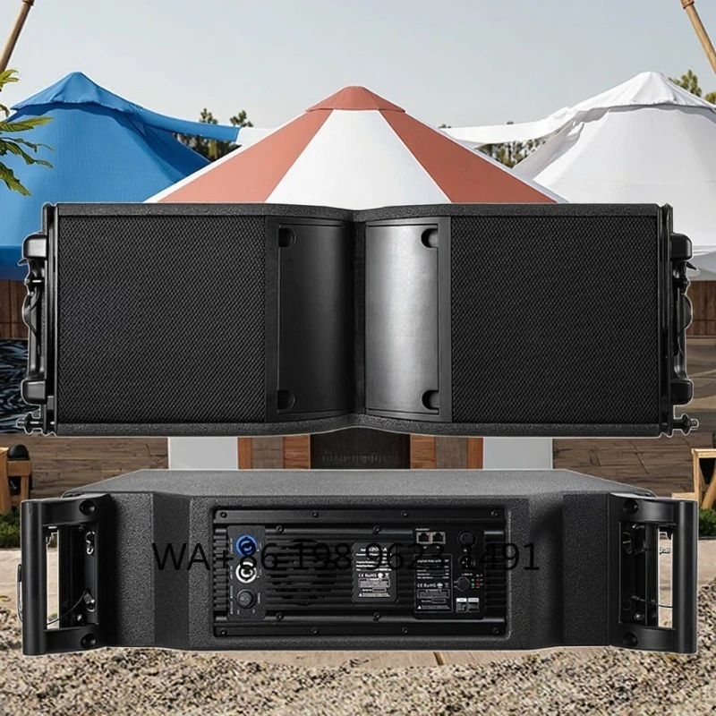 

Active Double 8 Inch Two Way Line Array Speakers 500W Ferrite Professional Outdoor Audio Sound System