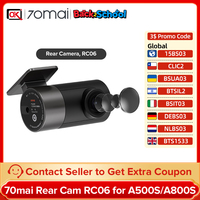 70mai Rear Camera RC06 Full HD 1920x1080 for 70mai A500S,A800, A800S dash cam Ultra HD Dual-Vision Camera