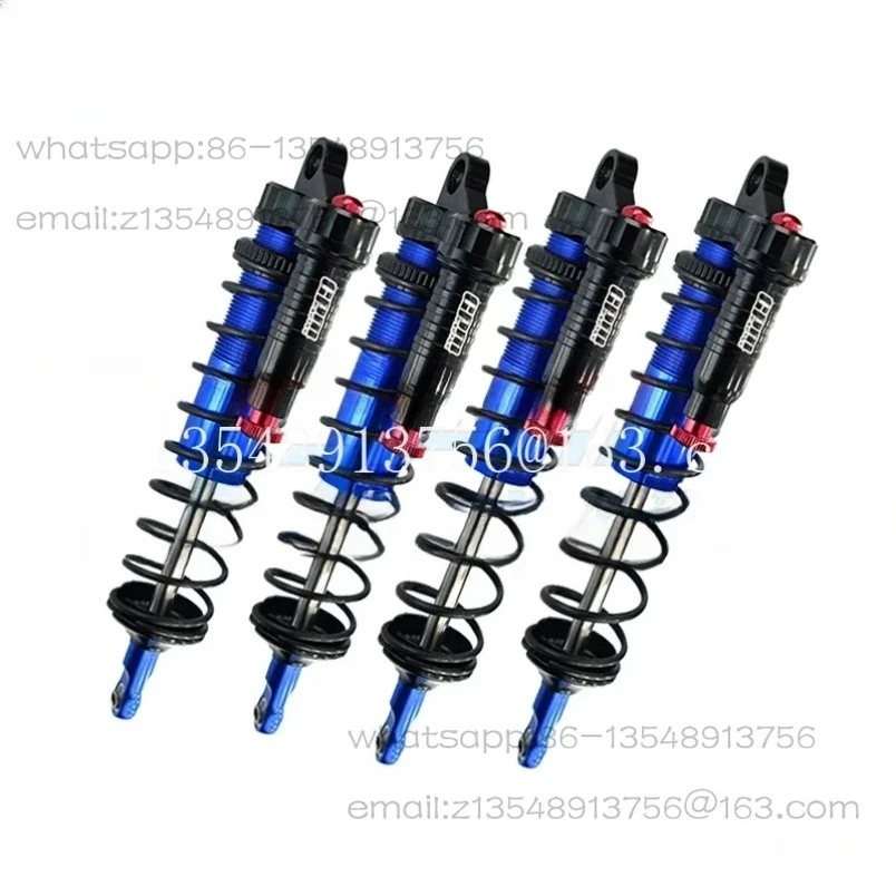 All-metal true negative pressure built-in high-precision piston spring front/rear shock absorbers