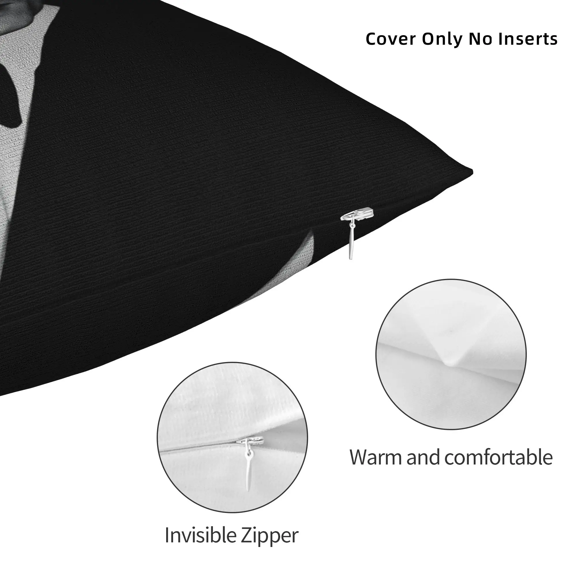 Singer Damiano David Pillow Case  Soft Pillow Cover Retro Trendy Pillowcases For Sofa Couch Bed Living Room