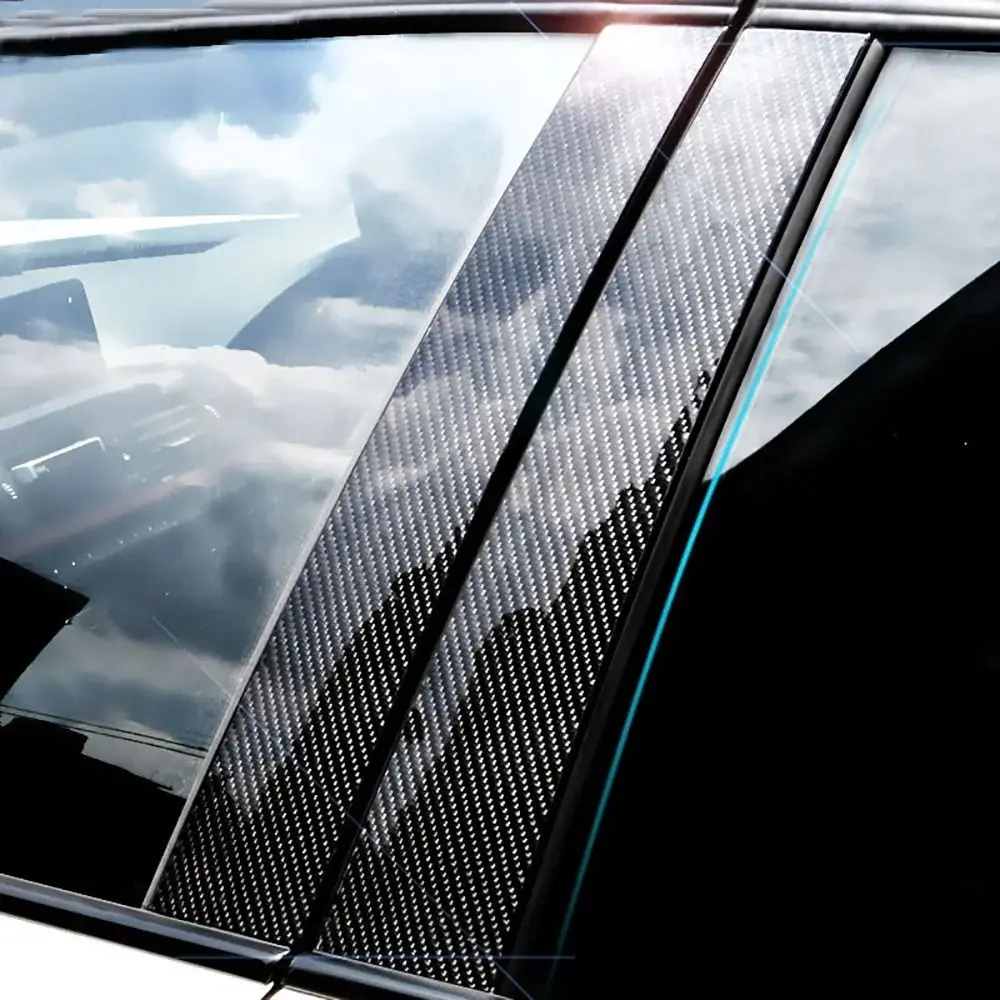 

1Roll Durable Carbon Fiber Vinyl Wrap Film 3/5/7/10CM Black Vinyl Racing Stripe Glossy PVC Car Stickers For Car Hood Roof Decal