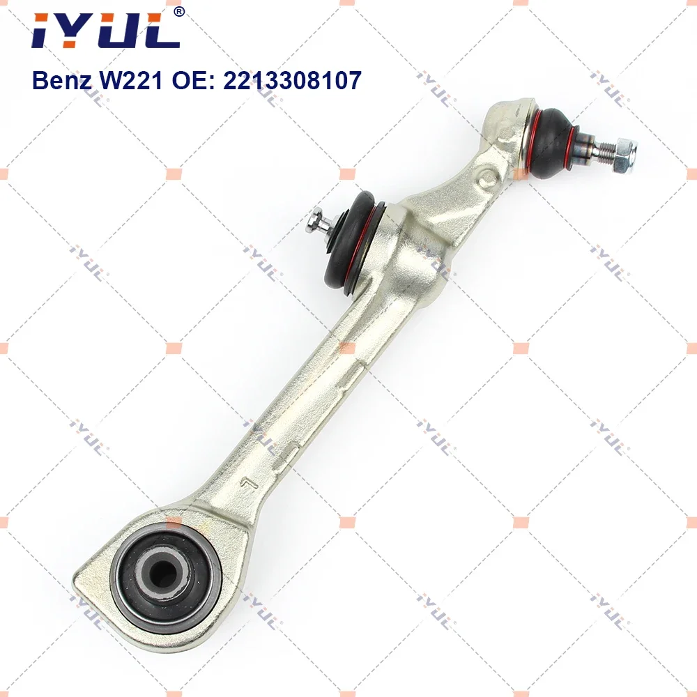 IYUL A Pair Front Lower Suspension Control Arm Straight For Mercedes Benz S Class W221 C216 S250 CDI S350 S400 S500 S600