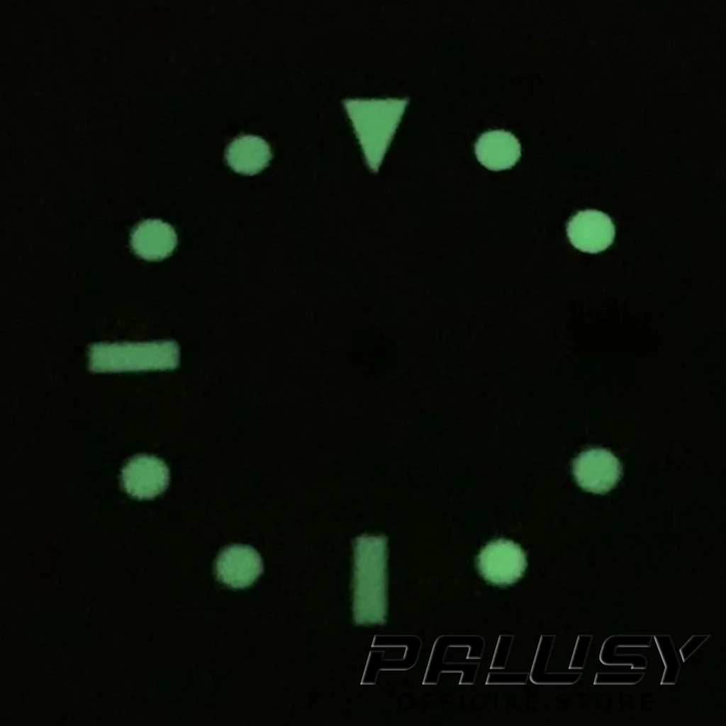 28.5mm NH35 Back White Blue Green Watch Dial Luminous Shell Watch Faces for NH35/NH35A/4R/7S Movement Replacement Parts