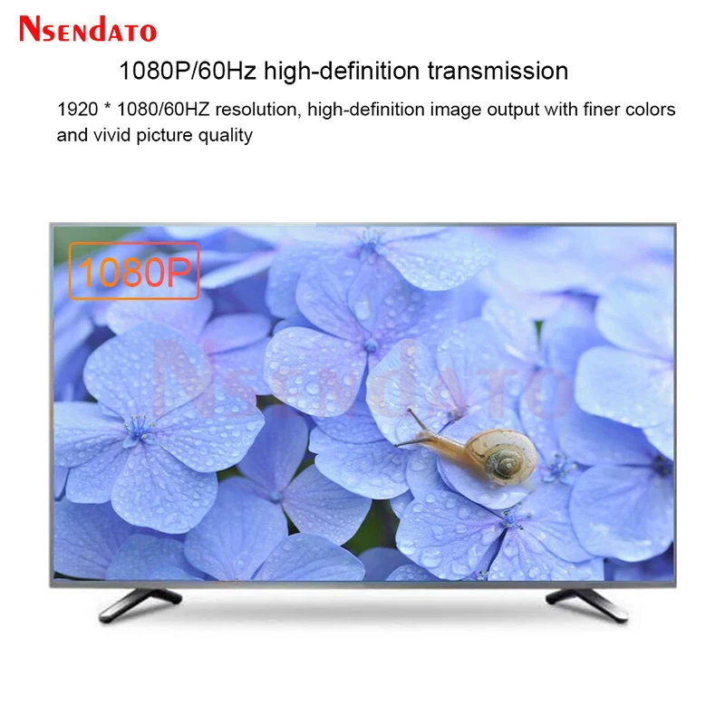 1080P Mini Video Convertor VGA to BNC Video Converter Conversor Composite VGA to BNC Adapter Digital Switch Box For HDTV Monitor