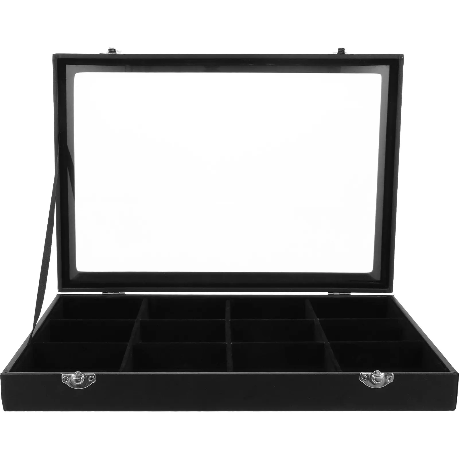 

Vintage Jewelry Box Organizer Lint Case with Lid Simple Fashionable Design for Home Decor and Travel Use Jewelry Case