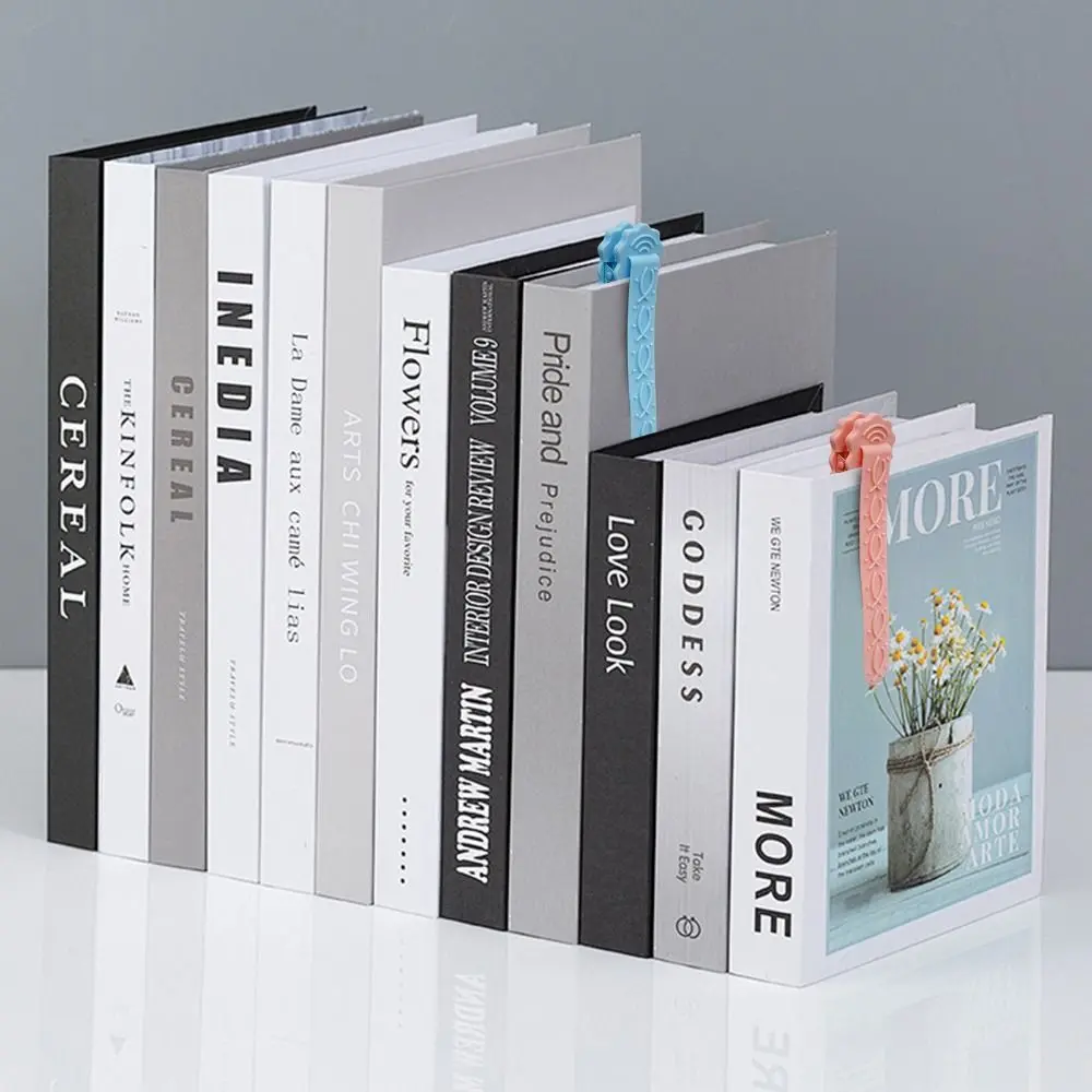 2 قطعة سيليكون سيليكون المرجعية كليب Handcrated متعدد الألوان الزاوية صفحة علامة صفحة مقسم التلقائي بعد كتاب Paginator