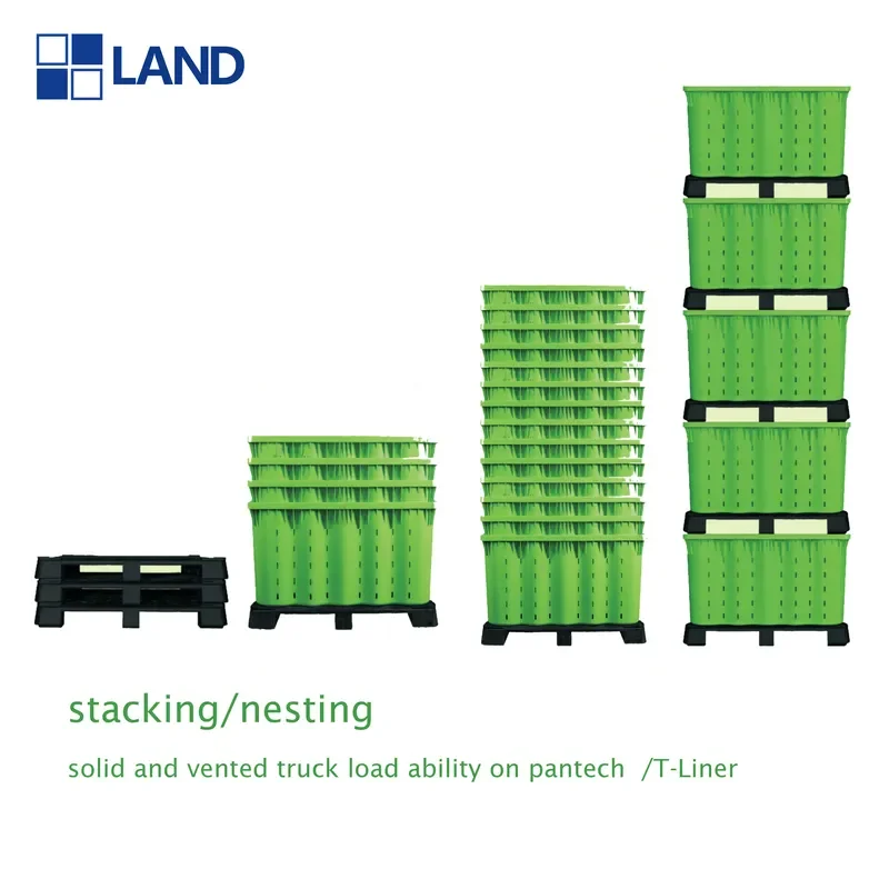Food Grade Plastic Storage Box High Quality Ventilated Container for Kitchen Organization Durable Household Supplies Bin
