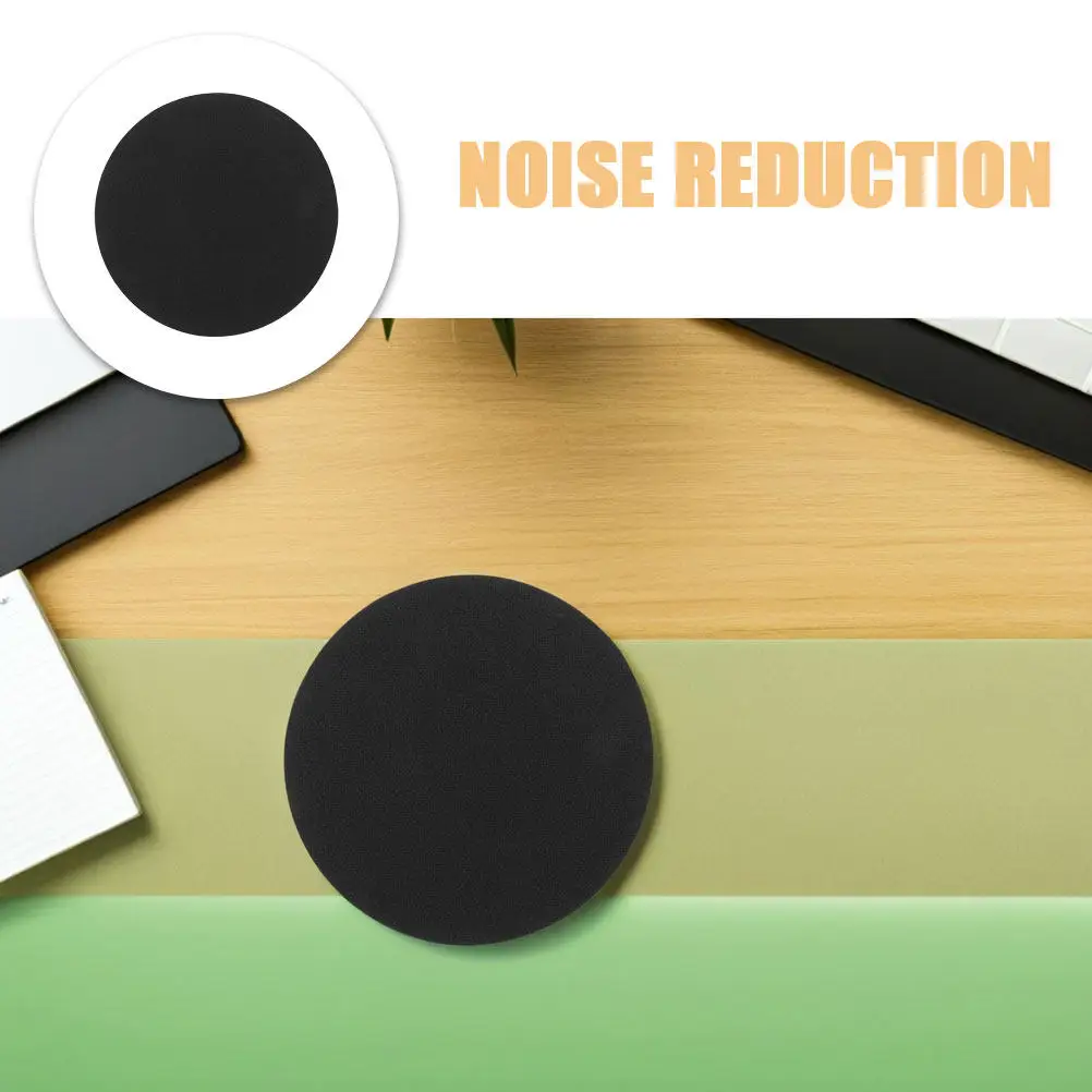 10pcs Round Isolation Sponge Pads for Furniture & Machines – Anti-Vibration, Sound Dampening, Noise Reduction