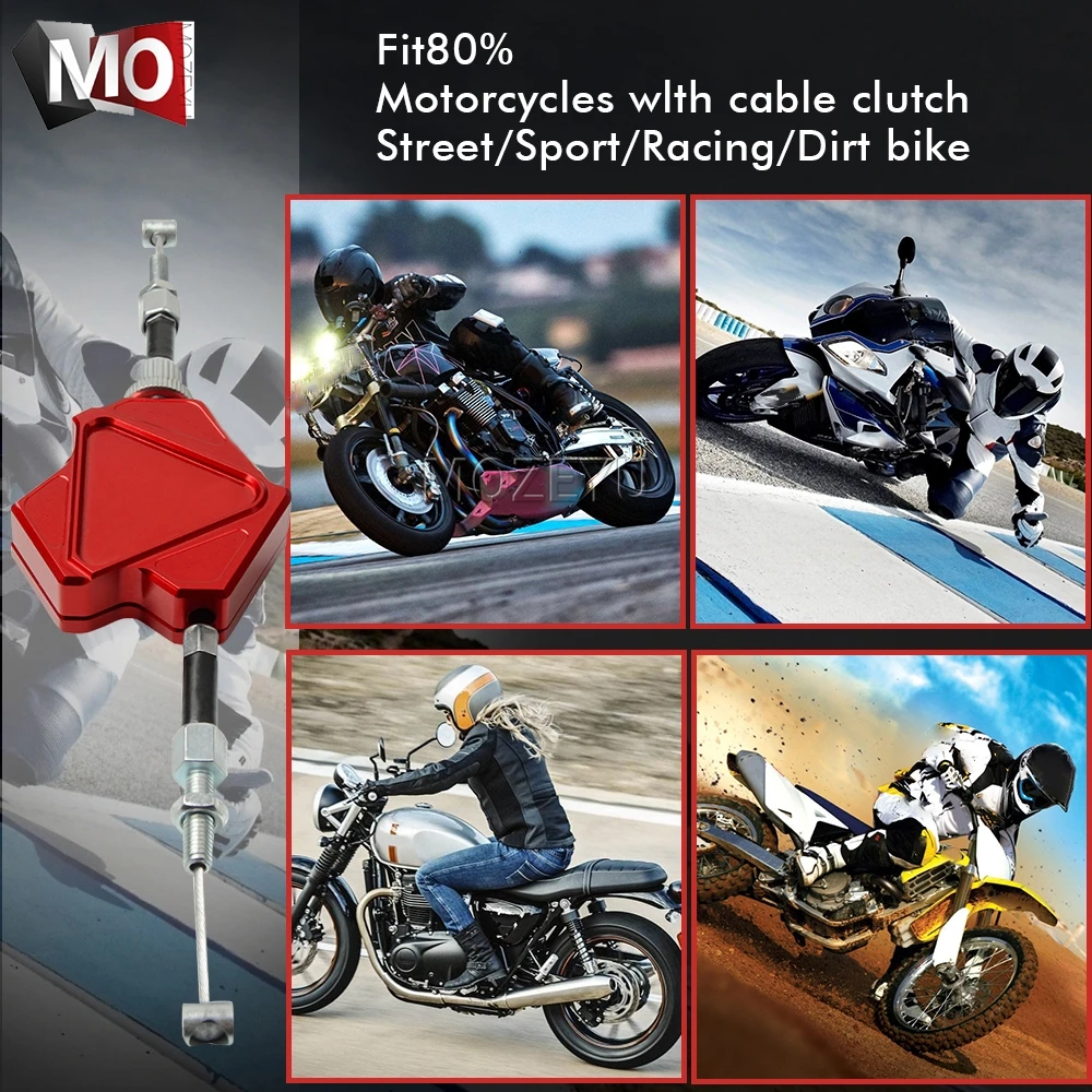 Motorcycle CNC Aluminum Stunt Clutch Lever Easy Pull Cable System For YAMAHA TTR600 TTR 600 1998-2002 1999 2000 2001