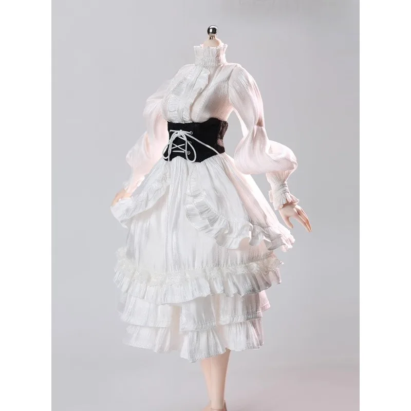 

1/6 весы, длинное платье-солдат красоты, вечернее платье ACG-50 с поясом, модель одежды для 12 "фигурок, украшение для тела