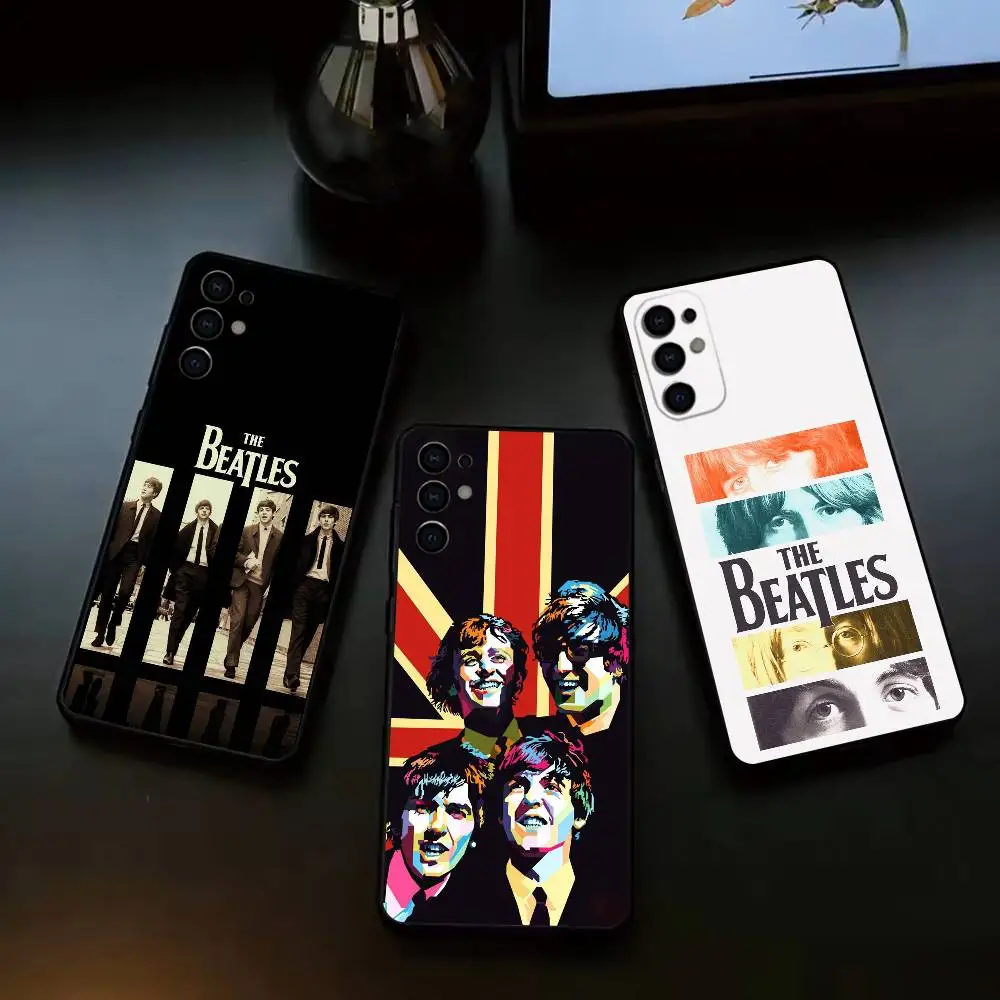 Band B-BeaTles gift Phone Case Black Silicone Soft For Samsung S26,S25,S24,S23,S22,S21,S30,Ultra,Plus,Fe,Lite