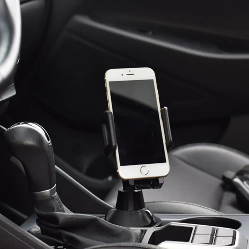 Car Cup Holder Phone Mount Adjustable SUV Truck Automobile Cup Holder Mobile Phone Cradle for Phone 12 Pro