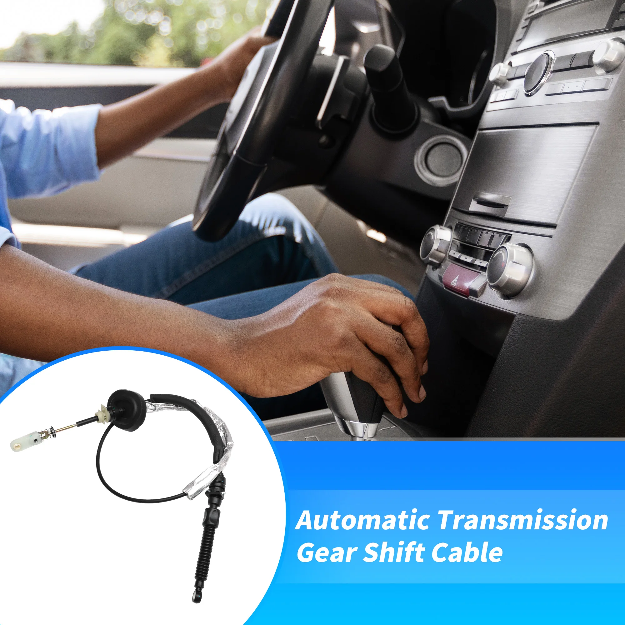 UXCELL No.68164081AB Auto Trans Gear Shift Cable for Dodge Dart 2013-2016 6-Speed A/T