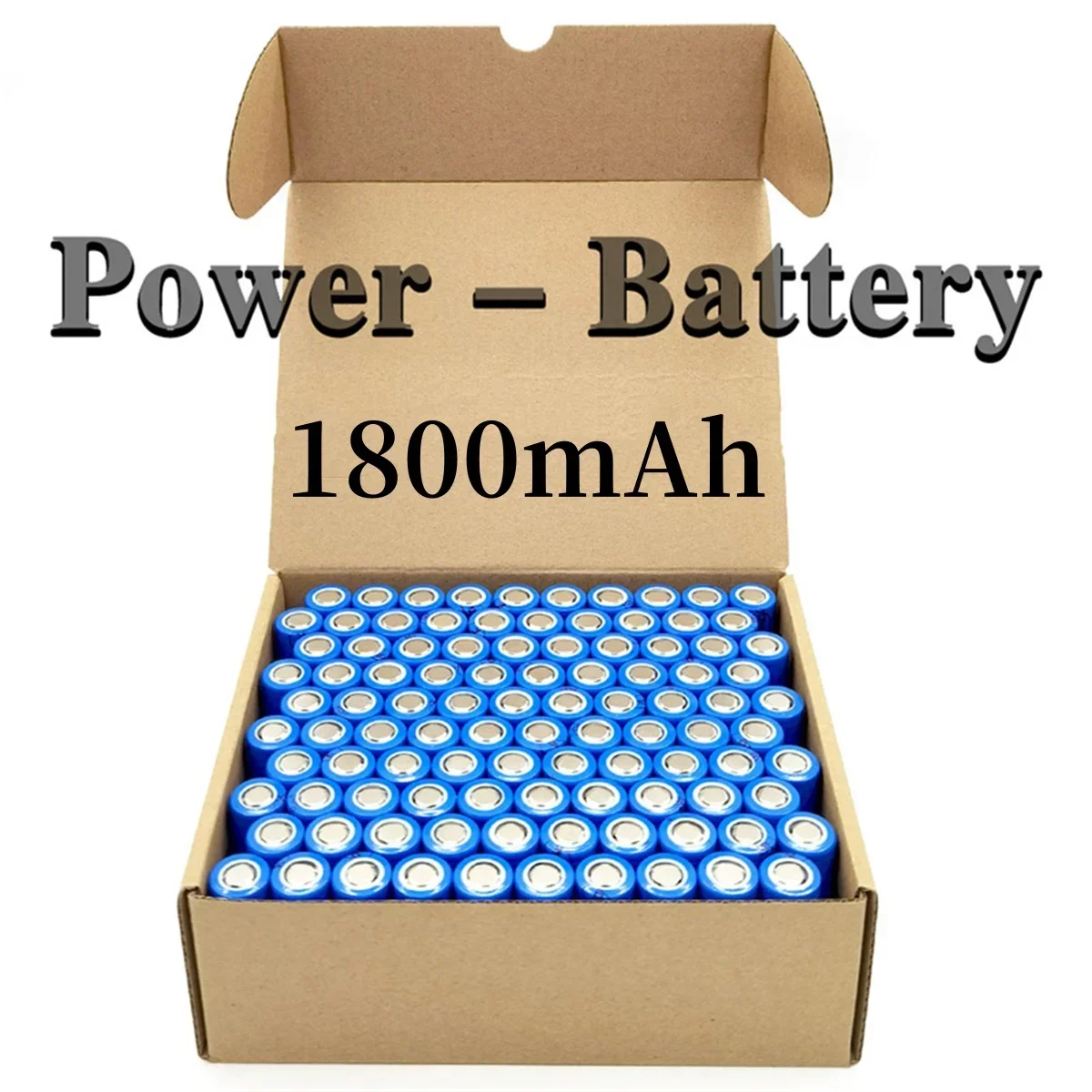 3.7V The new Manulife 18650 lithium-ion rechargeable battery 1800mAh  class A lithium battery factory direct sales