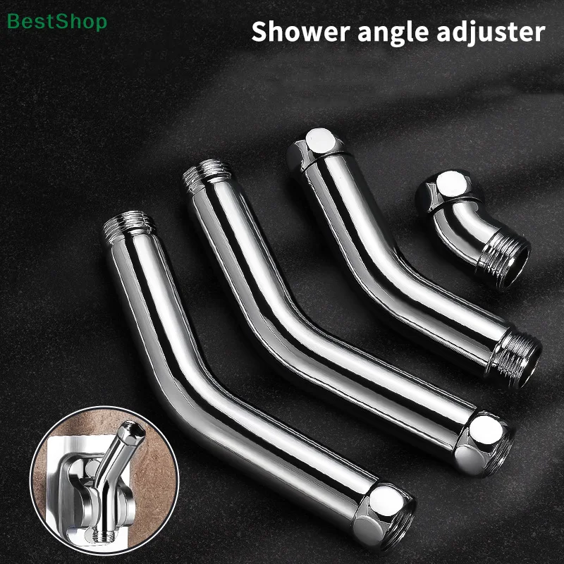 Handheld Showerhead Angle Adjuster Connections Shower Arm Extension Angle 135° Elbow Shower Angle Adjustment Connector