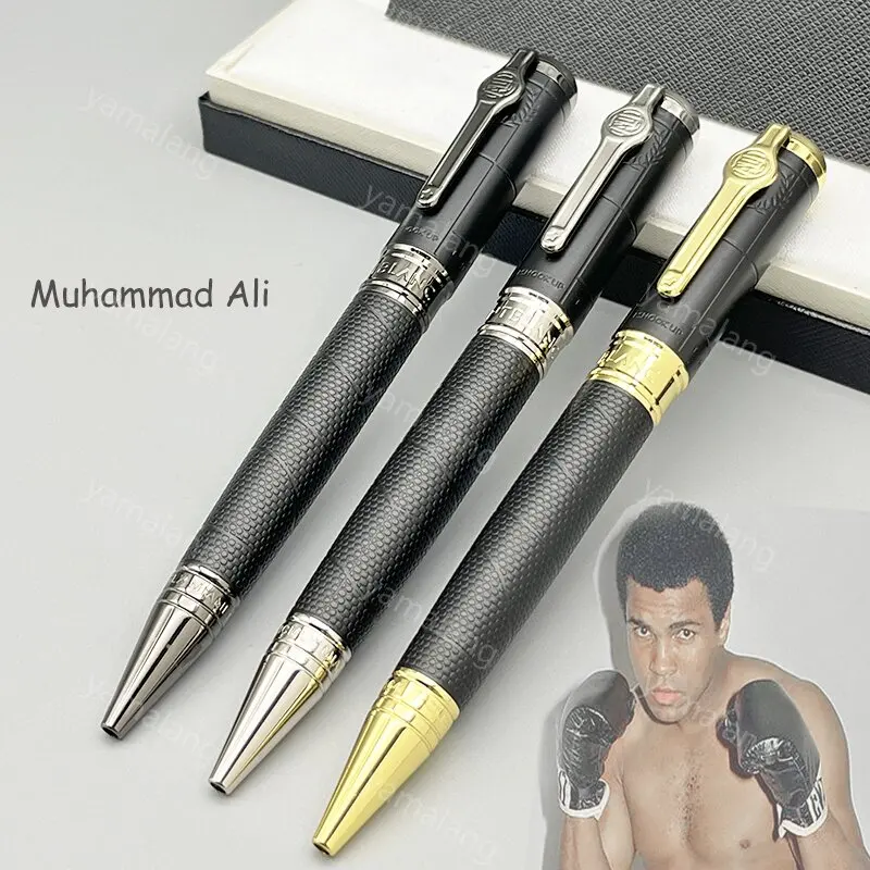 yamalang mb muhammad ali fountain caneta esferografica escrevendo papelaria personagens famosos serie 01