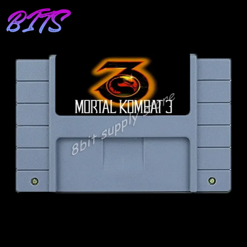 16-Bit-Spielkarte: MORTAL KOMBAT 3 (USA-Version!!)