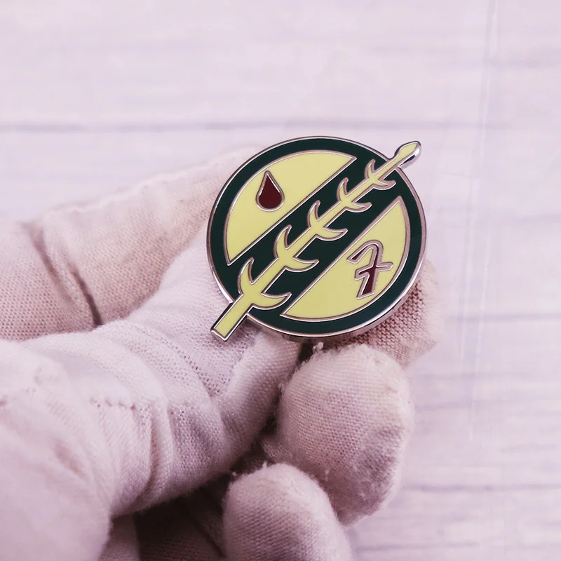 odznaka Logo Pin inspirowana science fiction