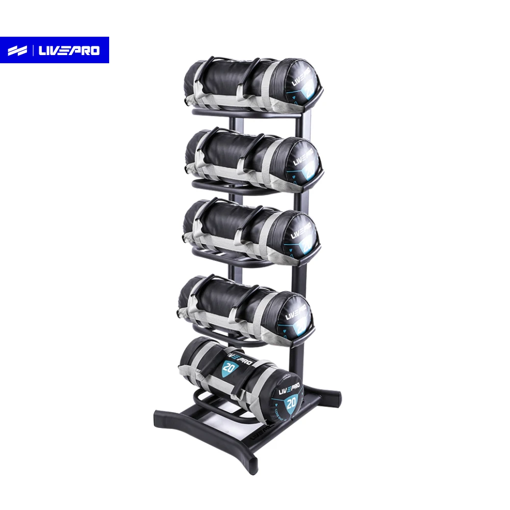 

Gym Storage Rack Steel Equipment Commercial Use Sand Weight Power Bag Rack