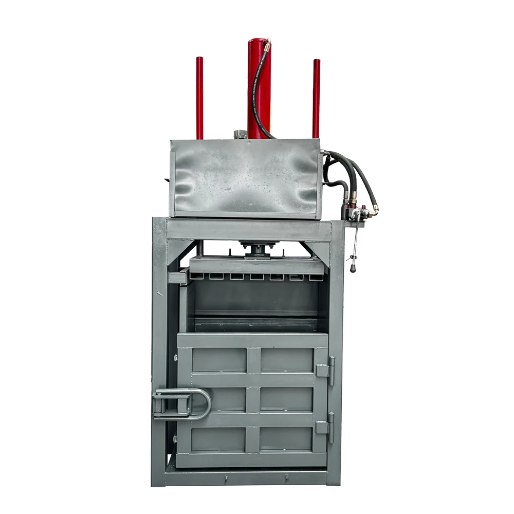 Customizable Vertical Hydraulic Baler For Compressing Paint Buckets