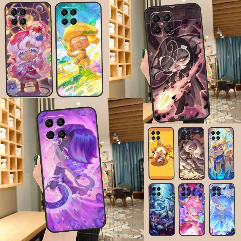 Cookie Run Kingdom Phone Case For Huawei P50 P40 P30 P20 Lite Pro Nova 5T P Smart 2021 Honor X8 X7 X9 50 Case