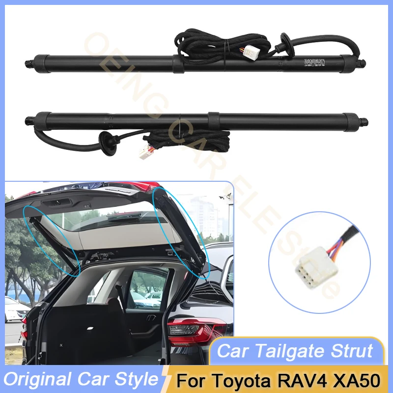 For Toyota RAV4 XA50 2018~2024 Car Electric Tailgate Lift Prop Support Vehicle Power Rear Door Liftgate Strut Automotive Parts