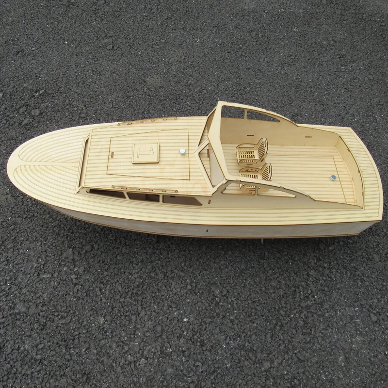 Assembled ship model kit wooden handmade ship model 760 Daweimin ship board pieces DIY yacht kit