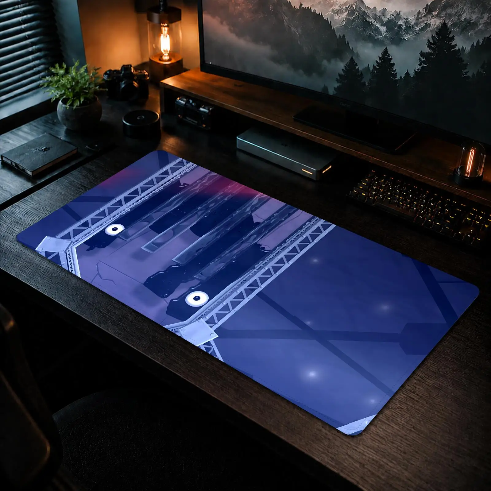 World of Goo Mauspad, Gaming-Büro, rutschfeste Schreibtischunterlage, DIY-Mauspad, große Gaming-Tastatur, Overlock