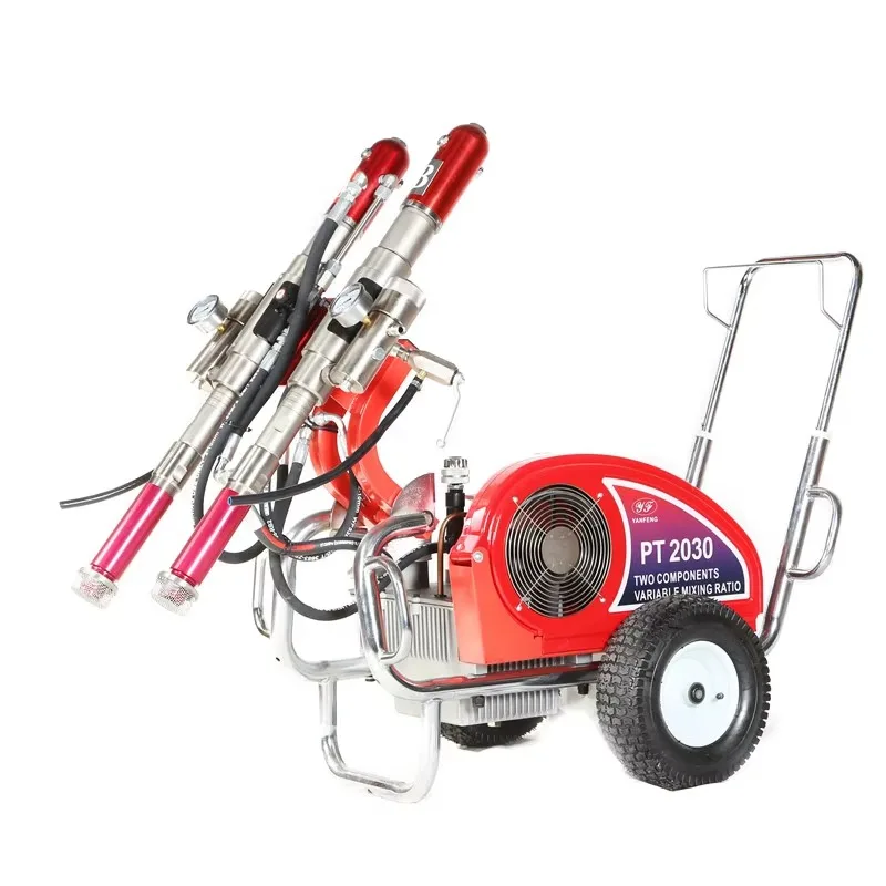 220V PT2030 Electric Airless Spray Gun – External Mixed Gelcoat, Pressure Feed for Industrial/DIY Painting