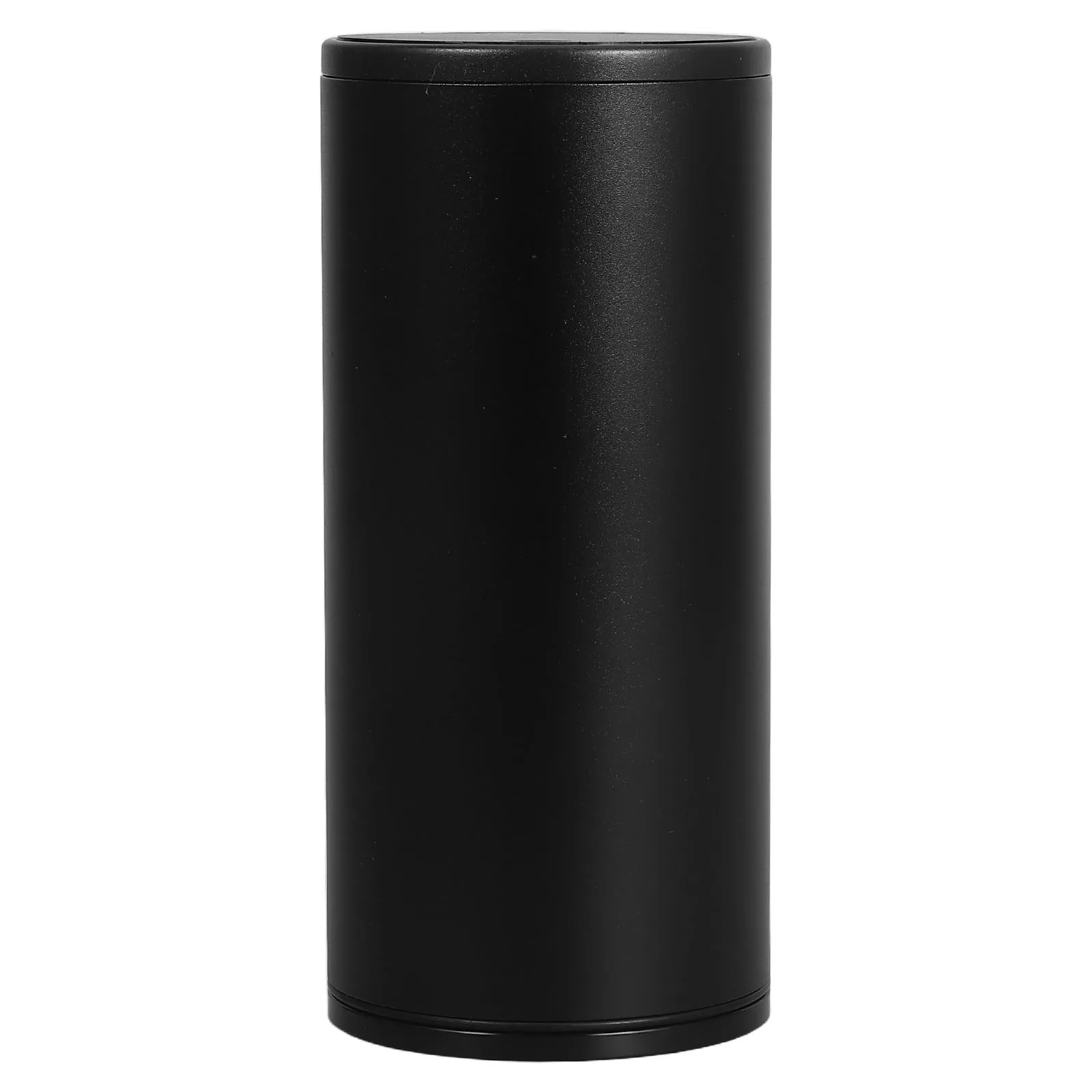

Presstoopen Trash Can Compact Garbage Bin Vehicle Organizer Tissue Holder Replacement Design Black Auto