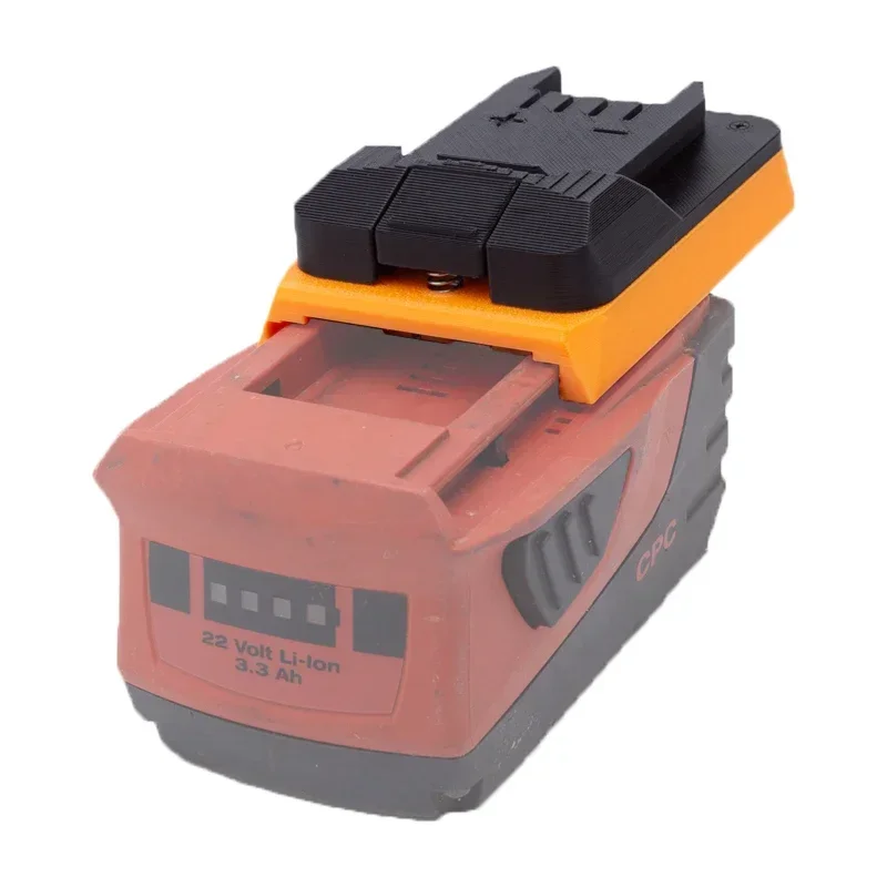 For Hilti 22V B22 CPC Li-ion Tools To Converts To Lidl Parkside X20V Li-ion Battery Adapter Power Tool  Accessories (NO Battery)