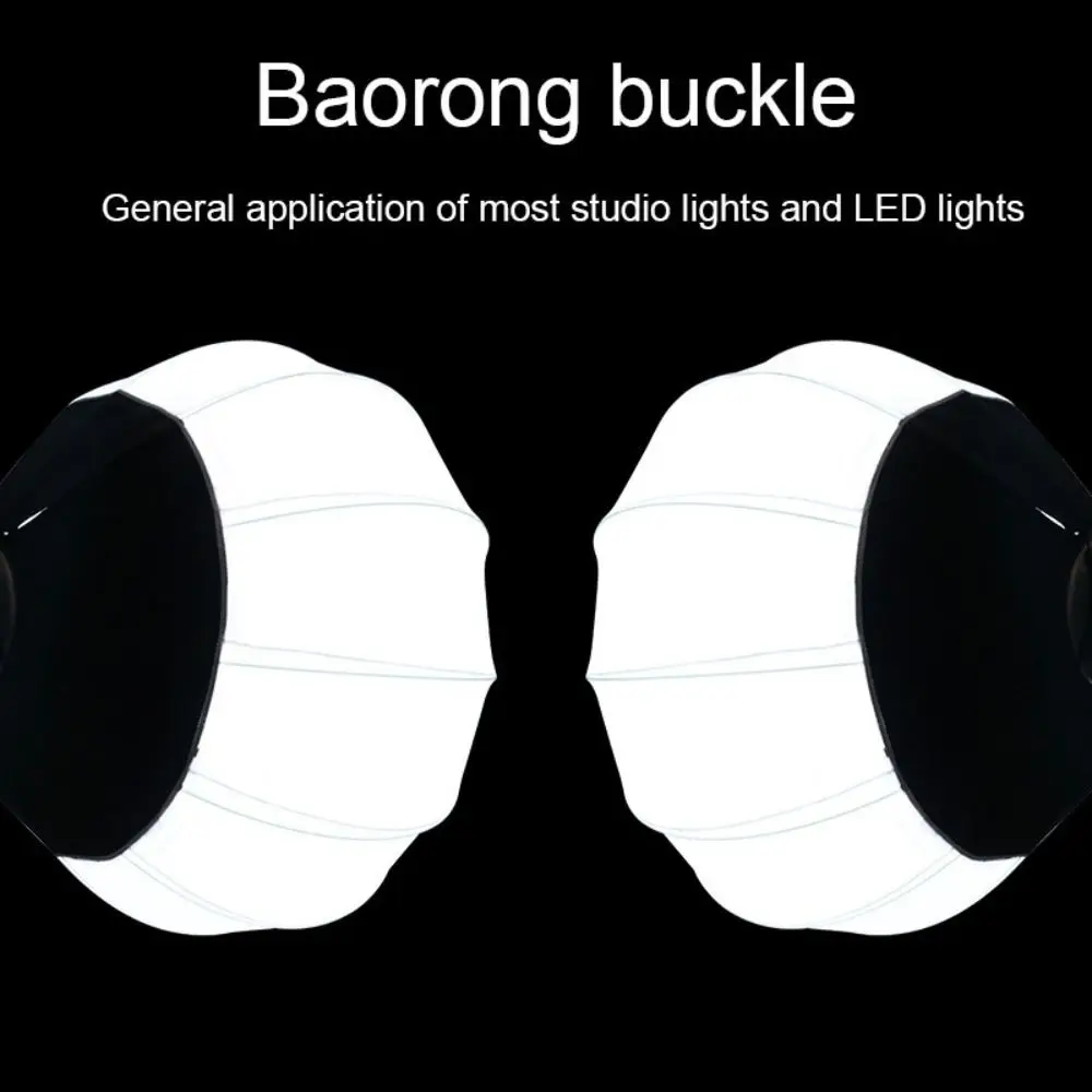 Quick Setup Softbox Ball Diffuser Bowens Mount Metal Softbox Spherical Softbox Mount Softbox Continuous Lighting