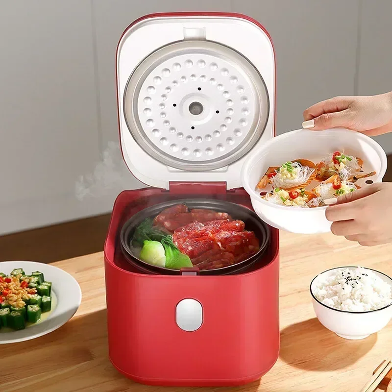 New Electric Cooker 2.5L Small Heat Preservation Reservation Multi-function Cooking Firewood Rice Non-stick Bile  Rice Cooker